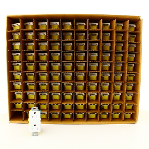 100 hubbell white tamper - 100,